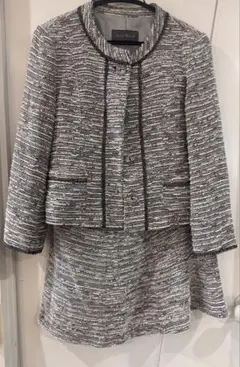 【レディース】ツイードジャケットとスカートのセットアップ