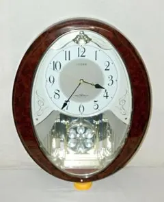 [美品]CITIZEN 電波掛時計 パルミューズルミエル 4MN430-0 CITIZENシチズン パルミューズルミエル 4MN430-0 6曲電波時計 - メルカリ