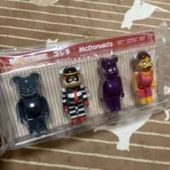 【未開封】BE@RBRICK マクドナルド ゴジラ 4体セットのサムネイル