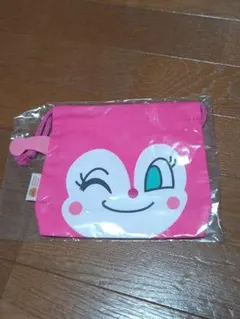 ドキンちゃん 巾着袋 ピンク