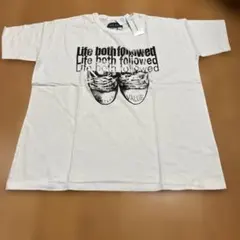 新品　ベルメゾン 半袖白地Tシャツ LLサイズのサムネイル