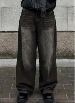 Menes jaded London 地底人　似　ブラックデニム