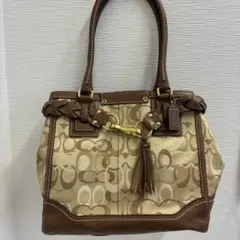 ♦︎COACH ブラウン ハンドバッグ