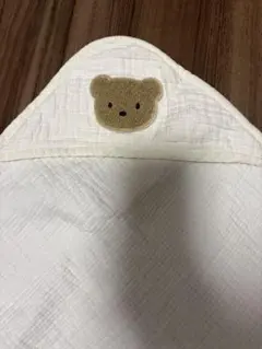 おくるみ ベビー くま 新生児 赤ちゃん 退院　お宮参り ブランケット ケープ