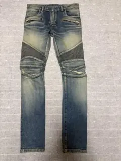 BALMAIN バイカーデニムパンツ 29インチのサムネイル