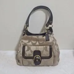新品未使用　Coach　ショルダーバッグ ソーホー　シグネチャー