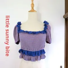Little sunny bite tシャツ Border mini topのサムネイル