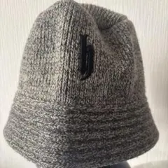 dj hondaロゴ刺繍　グレー系 バケットハット