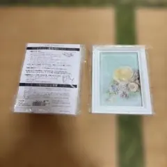 はやまま様 専用＊ブラウンマーブル背景アクリル表札＊4辺垂直カット