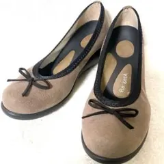 リゲッタ（Re:getA）リボンバレエパンプス　3Eのサムネイル
