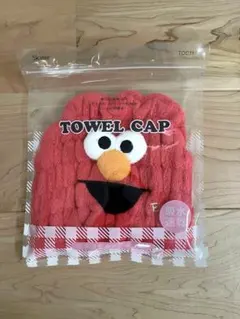 エルモ タオルキャップ 吸水速乾　セサミストリートのサムネイル