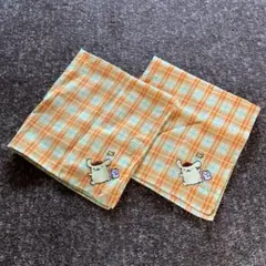 ポムポムプリン　ハンカチ２枚セット