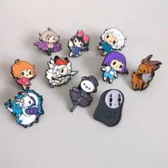ジブリ　ピンバッヂまとめ売り　ハウルの動く城　千と千尋の神隠し　ハク魔女の宅急便