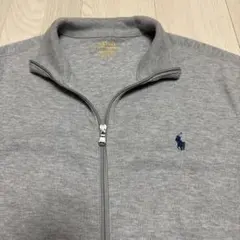 【POLO Ralph Lauren ジップアップ　グレー】