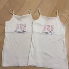 胡蝶三姉妹 胸元二重キャミソール 140