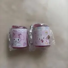 マイメロディ & シュガーバニーズ コインシリンダー3 2点セット サンリオ
