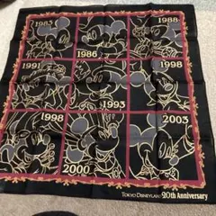 東京ディズニーランド20周年ハンカチ