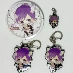 DIABOLIKLOVERS 逆巻カナト 缶バッジ キーホルダー まとめ売り