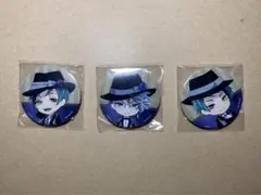 ねんどろいど　ツイステ アズール　ジェイド　フロイド　オクタ　缶バッジ　新品