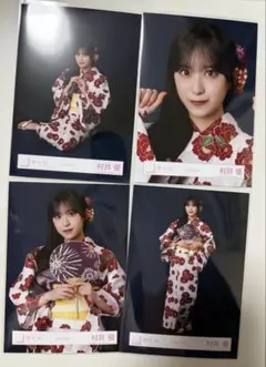 櫻坂46 村井優 2025年 浴衣 生写真 4種 コンプ - メルカリ