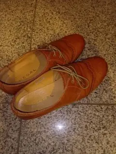 REGAL ベージュ オックスフォードシューズ