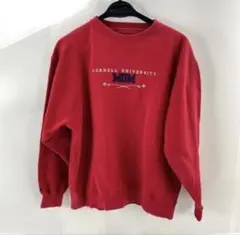 vintage JANSPORT ジャンスポーツ 刺繍 スウェット M レッド