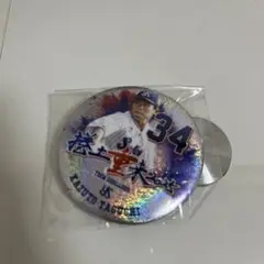 田口麗斗選手捲土重来缶バッジ