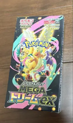 ポケモンカードゲーム MEGAドリームex 10パック　1 箱　分