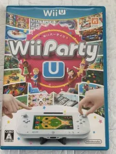 ⭐️24時間以内発送⭐️ Wii Party U 水平スタンド付き　WiiU ソフト