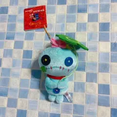 スティッチ スクランプ　ぬいぐるみ　四葉　キーチェーン 激レア　希少