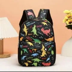 新品　リュック 恐竜 男の子 保育園 幼稚園 　通園　お出かけ背負いやすい　黒