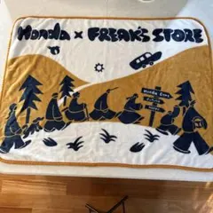 Honda×FREAK'S STORE オリジナルふわふわフリースブランケット