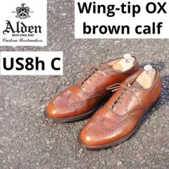 ⭐︎希少品⭐︎旧タグ Alden 924 セミブローグ US8h Cウィズ 2026年最新】alden 924の人気アイテム - メルカリ