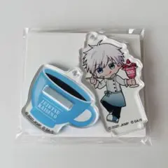 呪術廻戦0 タワレコカフェ 五条悟　缶バッジ 呪術廻戦0 コラボカフェ本舗 ちびキャラ缶バッジ 五条悟 | K