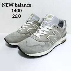 ニューバランス1400New Balance 1400 グレー メンズスニーカー