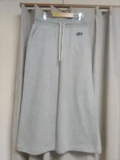 GAP スウェット ロングスカート グレー