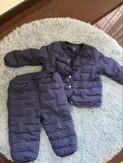 80cm Baby gap ダウン ジャケットとパンツセットアップ　洗濯機可