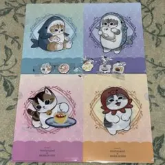 くら寿司 モフサンド クリアファイル コンプリート+１枚&びっくらポン5個