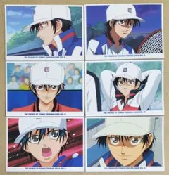 テニスの王子様　トレカ　当時物　越前リョーマ　６枚セット