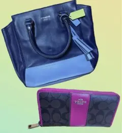 コーチ　coach バッグ&財布　2点セット