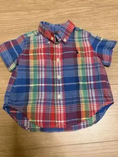 Ralph Lauren チェック柄シャツ 12M