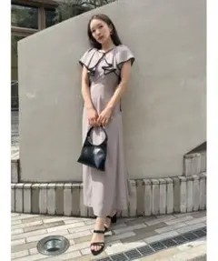 スナイデル ラッフルボレロパイピングワンピース