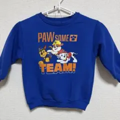 PAW Patrol トレーナー 90サイズ 青　新品未使用品