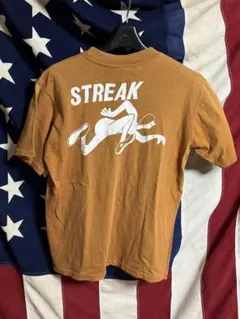 ビンテージ1970年代ポケットTシャツバックプリントMコットン100keepon