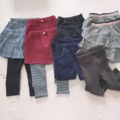 «値下げ»ふたご女の子　冬物95cmパンツセット