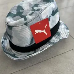 プーマPUMA_ゴルフ帽子_カモフラ ハット_フリーサイズ