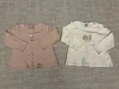 プティマイン 長袖Tシャツ ロンT プティプラ 女の子 100cm