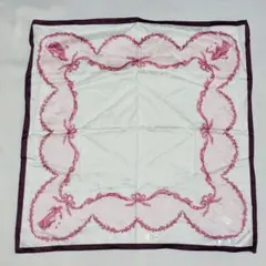 ウェッジウッド 大判ハンカチ透かし柄入り　49×49cmのサムネイル