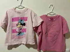 Disney ミニーマウス Tシャツ 2枚セット