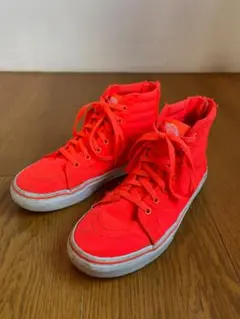 Vans キッズ SK8-Hi Zip Neon Canvas 21.0cm